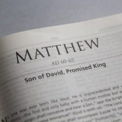 Bible quiz on the book of matthew