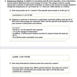 Calorimetry gizmo