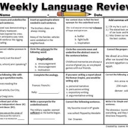 Weekly language review q2 2 answer key