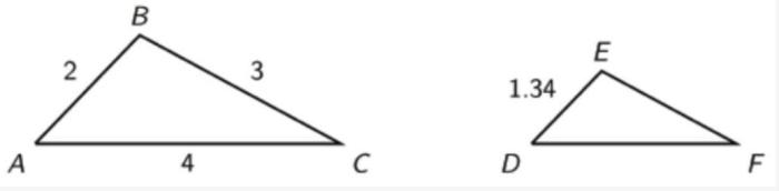 The length of segment ef is 12 cm.