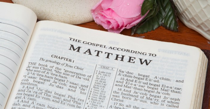 Bible quiz on the book of matthew