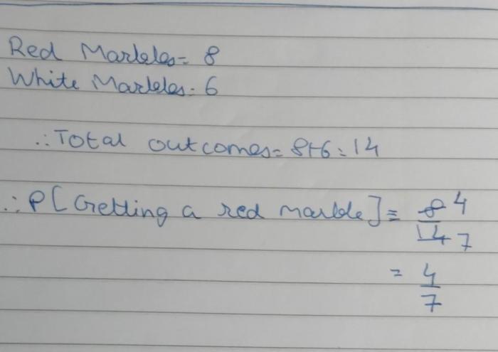 Chosen marbles bag contains random numbered which number letter marble equally eleven sized two shaded second labeled