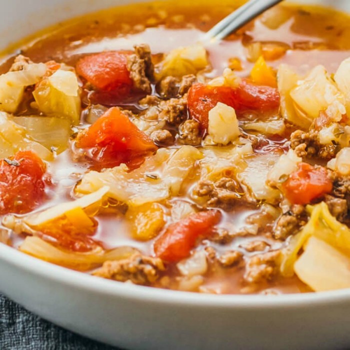 Recipe for shoney's cabbage beef soup